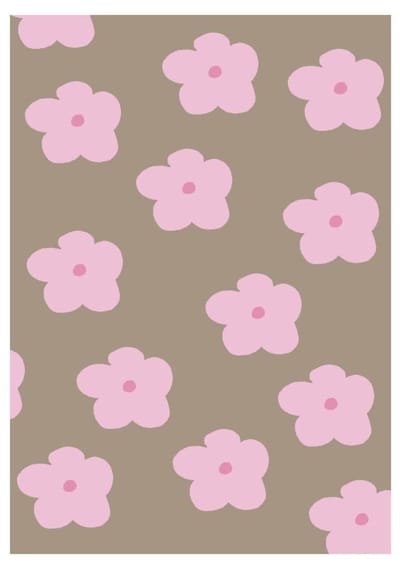 HappyBook - Journal - Flowers - Notitieboek - A4 - Roze - Beige - Gelijnd - Softcover - Elastiek - Werk - Studie - Dagboek - School - Cadeau - Bloemen - Vrolijk - Boekenlegger - Zakelijk schrijven - Journalen - Diary - Businessplan - Plannen maken