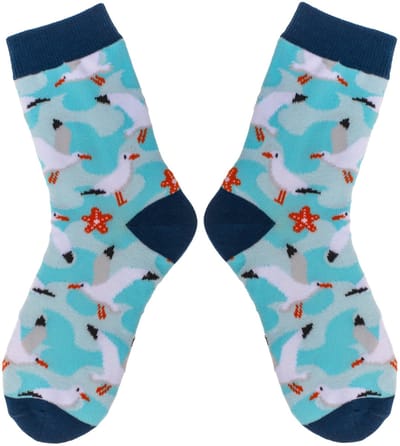 Dailygoods- Damessokken kleurrijke motieven - Grappige sokken 36-42 - Katoenen sokken - Ademend materiaal - Comfortabel voor dagelijks gebruik - Motiefsokken