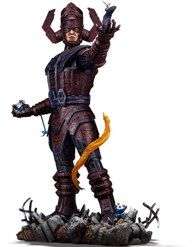 Fantastic Four - Figuur - Galactus Battle Diorama Demi 1/20