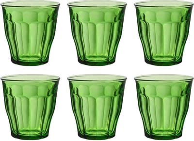 Duralex Picardie Tumbler 25 Cl Groen - 6 Stuks