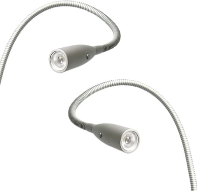 Bedlampjes Hoofdbord - Leeslampjes - Bedlamp Slaapkamer Volwassenen - Grijs - Verlichting