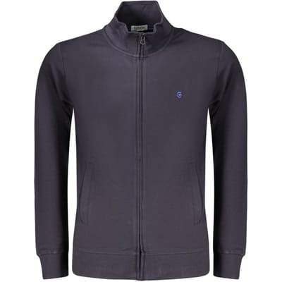 Coveri Moving Blauwe Katoenen Heren Sweater