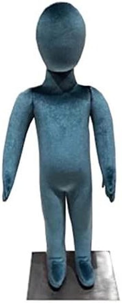 Kinder Mannequin - Kinder Paspop - Kleding Maken - Flexibele Torso - 1-14 Jaar - Blauw