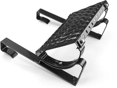 Dak trap set - Schoorsteen opstap - Dak onderhoud - Antislip reliëf - 60 cm - Zwart