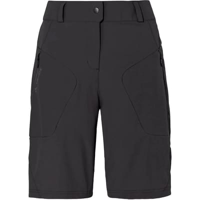 VAUDE Altissimo Shorts II, Fietsshorts met gevoerde inzet, Dames Fiets-Sportbroek Reguliere pasvorm