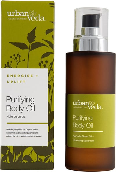 Urban Veda - Purifying body oil - 100 Milliliter - Ayurveda - Natuurlijk - Verzorgend - Vegan - Dierproefvrij - Vrij van parabenen