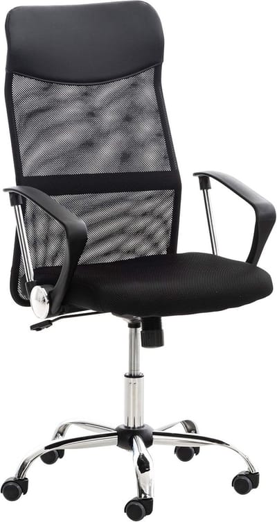 Ergonomische Bureaustoel met Netstof en Kantelfunctie voor Thuiswerkplek