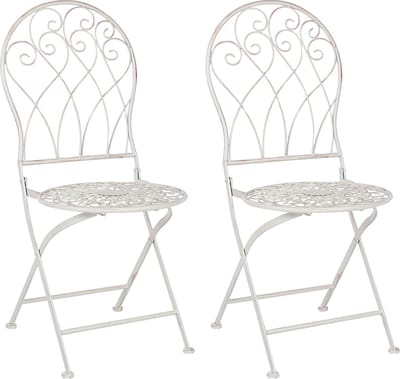 STIFFE - Tuinstoelen set van 2 - Gebroken wit - IJzer