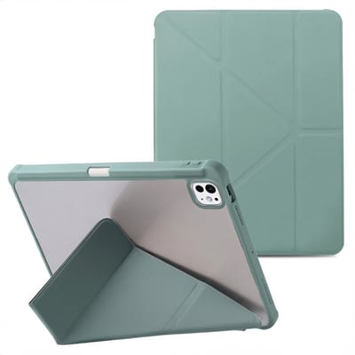 imoshion Tablet Hoes - Geschikt voor Apple iPad Pro 13 (2025) M5 / Pro 13 (2024) M4 - Bookcase- Donkergroen
