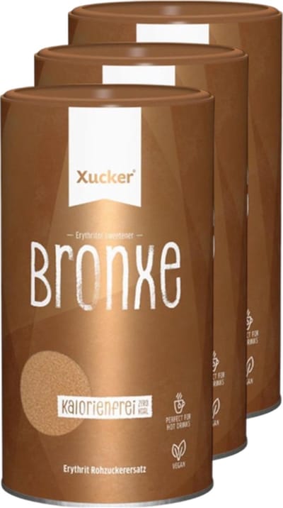 Xucker | Erythritol Raw Sugar Substitute | 3 stuks | 3 x 1 kg