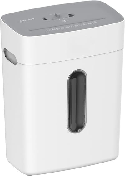 StayPowered Papierversnipperaar - De Ultieme Vernietiger voor Jou Dagelijkse Wensen - Versnippert Papier en Creditcards - 15L Opvangbak - 8 Vellen/ Keer - Anti Papierophoping Functie - Ingebouwde Veiligheidsfuncties - Levering Sneller dan Aangegeven!