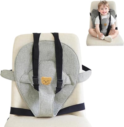 Draagbare hoge stoel voor baby's - Essentiële reisstoel voor onderweg, ideaal voor uitjes en vakanties