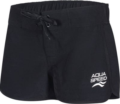 VIKI Dames Zwemshort / Boardshort - Zwart S/34