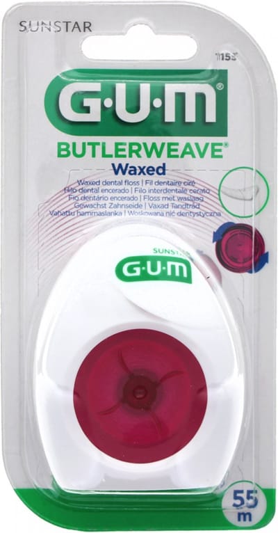 GUM Waxed Butlerweave tandzijde - 55 meter