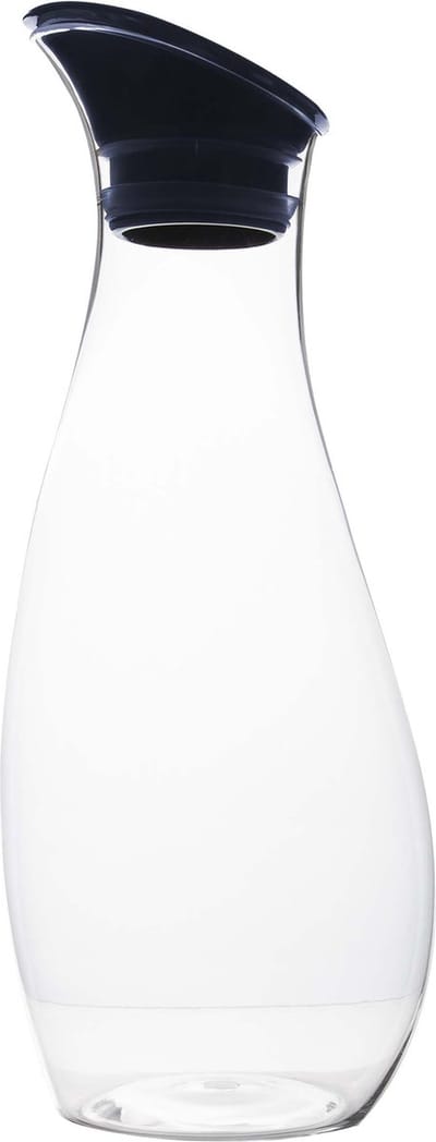 Gimex - Karaf - Met Deksel - 1 Liter - Marineblauw