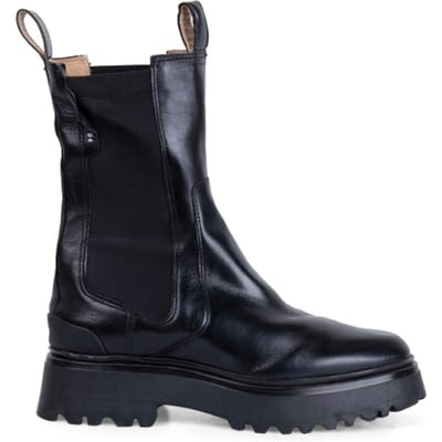 AllSaints Amber Boot Black Maat: 40 | Laarzen Outlet | Dames | Zwart