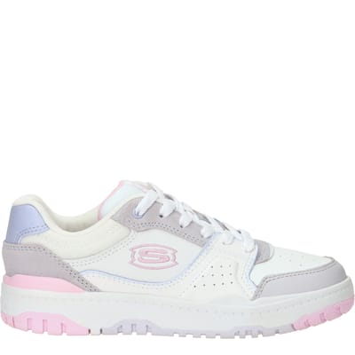 Skechers SKX 228 Sneakers - Meisjes - Wit - Maat:34