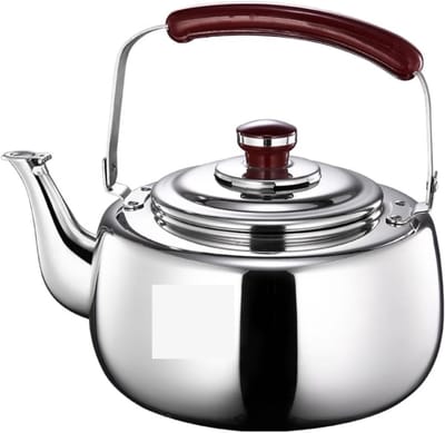 Waterketel - Theeketel fluitketel - Water koken - Geluidsignaal - 6 Liter - Blauw