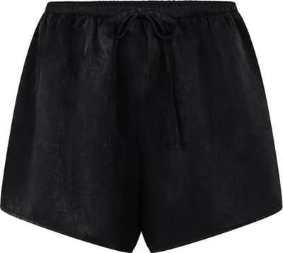 Hunkemöller Ayla Satin Shorts Zwart