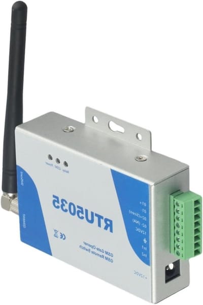 GSM Relais Schakelaar - Draadloze Bediening - Toegangscontrole - 999 Gebruikers - 13 x 10 x 3 cm - Zwart