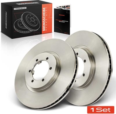 Frankberg 2x Remschijven Vooras voor Hyundai Terracan HP 25L 29L 35L