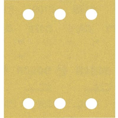 Bosch Accessories 2608901658 Schuurpapier voor vlakschuurmachine Korrelgrootte (num) 180 (l x b) 107 mm x 115 mm 50 stuk(s)