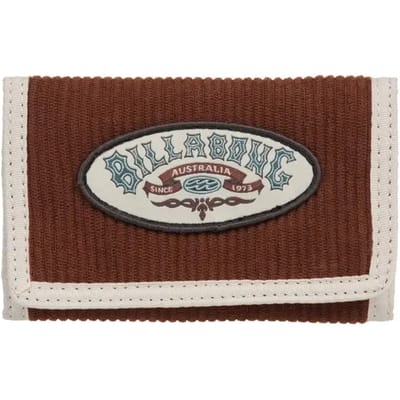 Billabong Tribong Cord Wa Portemonnee Bruin Man