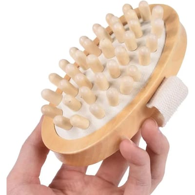 1/2 In 1 Droge Huid Lichaamsmassage Borstel Natte Borstel Dode Huid Verwijderaar Anti Cellulitis Exfolieert Bloedcirculatie