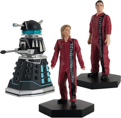 Beeldjes Box Set - Verzamelobjecten Televisie - Fan Collectie - Metallic Hars - Schaal 1:21 - Meerkleurig