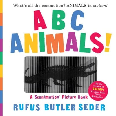 Abc Animals!: A Scanimation Picture Book - Workman Kids - Rufus Butler Seder