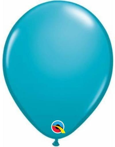 Qualatex Ballonnen Tropical Teal Fashion 13 cm 100 stuks