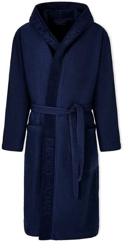 Emporio Armani Ex000015_af22705 Badjas Blauw L