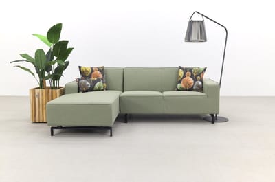 Boavista Sunbrella loungebank chaise longue - Heritage leaf - 2-delig - rechts