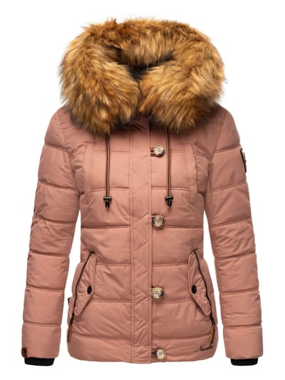 Navahoo Dames Winterjas Zoja – Warm, Stijlvol & Met Afneembare Kunstbontkraag