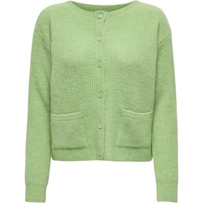 Jacqueline de Yong Vest Jdyhayden L/s O-neck Pocket Cardi K 15341238 Summer Green Dames Maat - S