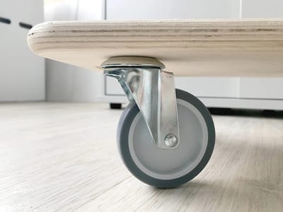 Stabiele Transportroller voor Meubels en Kratten - Rubber Wielen, 200 kg Draagkracht