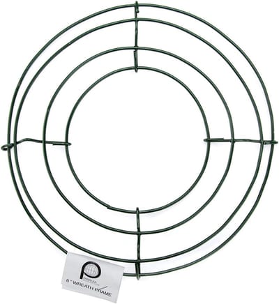 Stevige Ronde Draadkrans Basis voor Kerst & Bloemschikken - 20 cm