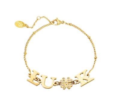 Armband - Luck - Goud - Milace