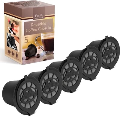 5x Herbruikbare Nespresso Koffie Cup - Koffie Cups Capsules - Navulbare Koffiecapsules