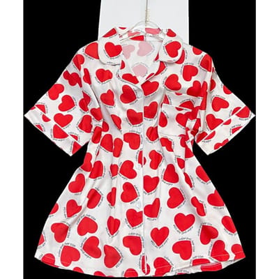 Zomer Nieuw Dames Zoet Satijn Zijde Bloemenprint Pyjama Set Korte Mouw+Broek Vrouwen IJs Zijde Schattige Huiskleding Casual Kleding XXL red