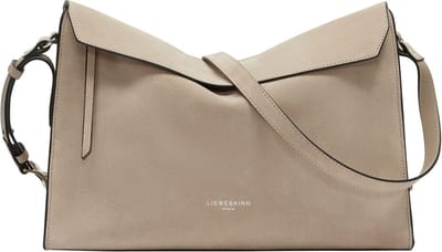 LIEBESKIND BERLIN Schoudertas Lora Suede Shoulderbag Stone Beige