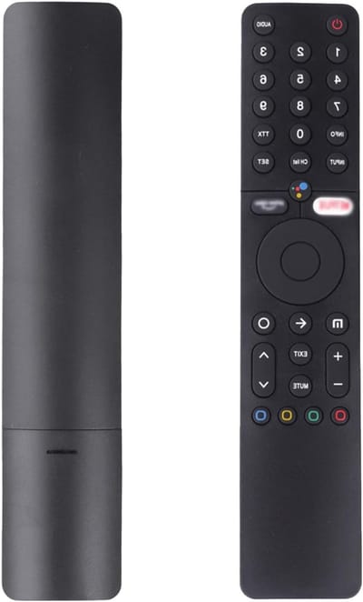 Voice Afstandsbediening voor Smart TV met Bluetooth en Spraakbesturing, Geschikt voor 32, 43, 55 en 75 Inch Modellen, Ideaal voor Android TV en Gemak in Gebruik