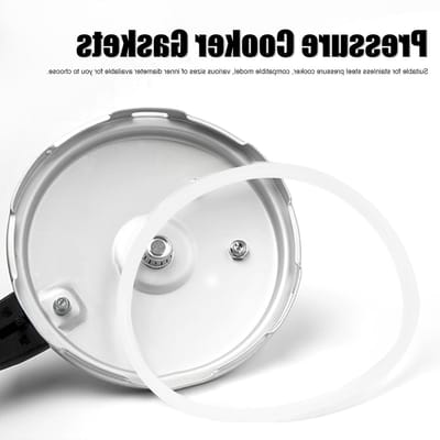 Vervangende Siliconen O-Ring voor Snelkookpan - Duurzame Sealing Ring voor Optimale Druk en Kookresultaten