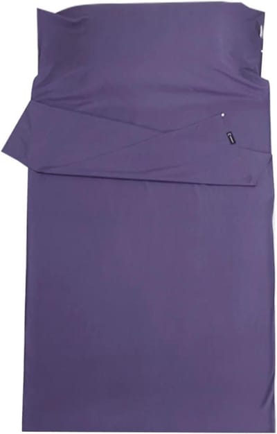 Lichtgewicht Slaapzak - Reis Laken - Outdoor Kamperen - Compact Opvouwbaar - One size - Blauw