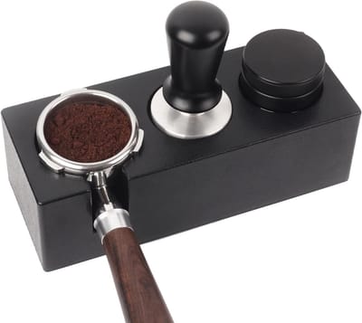 Sabotage Station - Koffie Houder - Espresso Bereiding - Anti-Slip Basis - 54-58mm - Zwart