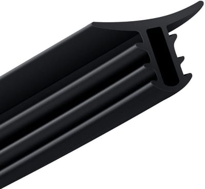 Auto afdichtstrip auto voorruit afdichting rubberen strip 6 m geluidsisolatie, waterdicht, T-vorm voorruit strip afdichting, voor auto voor-achter-voorruit