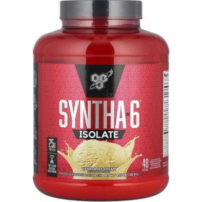 Syntha-6 Isolate, Eiwitpoeder Drankmix, Vanille-ijs, 4,02 Lbs (1,82 kg)