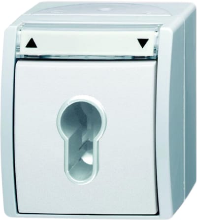 ABB Busch-Jaeger 2712 SLW-54 BJ JAL SCHAK-PULSG 2P SLOT ALP