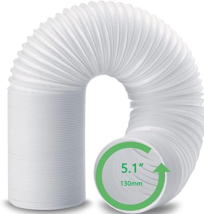 Slang voor mobiele airco (diameter 13 cm) – Afvoerslang geschikt voor mobiele airco's van LG, De'Longhi en AUTR – 50 cm
