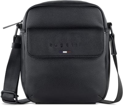 bugatti Schoudertas Rico Shoulderbag Black Zwart
